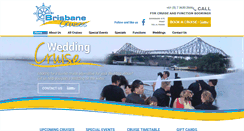 Desktop Screenshot of brisbanecruises.com.au